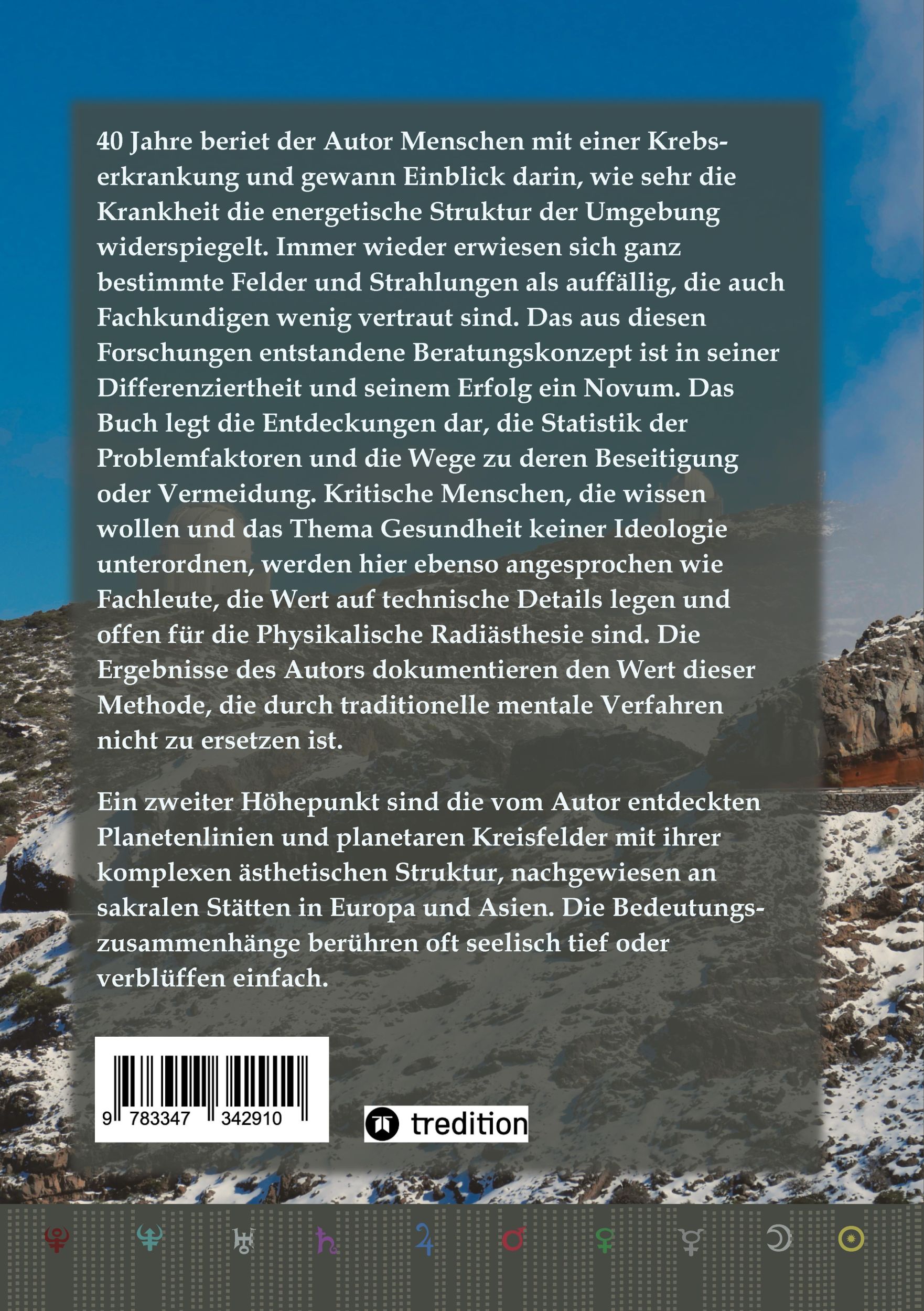 Rückseite: 9783347342910 | Das Gewebe der Welt - Geobiologie, Feng Shui &amp; Planetenlinien | Höing