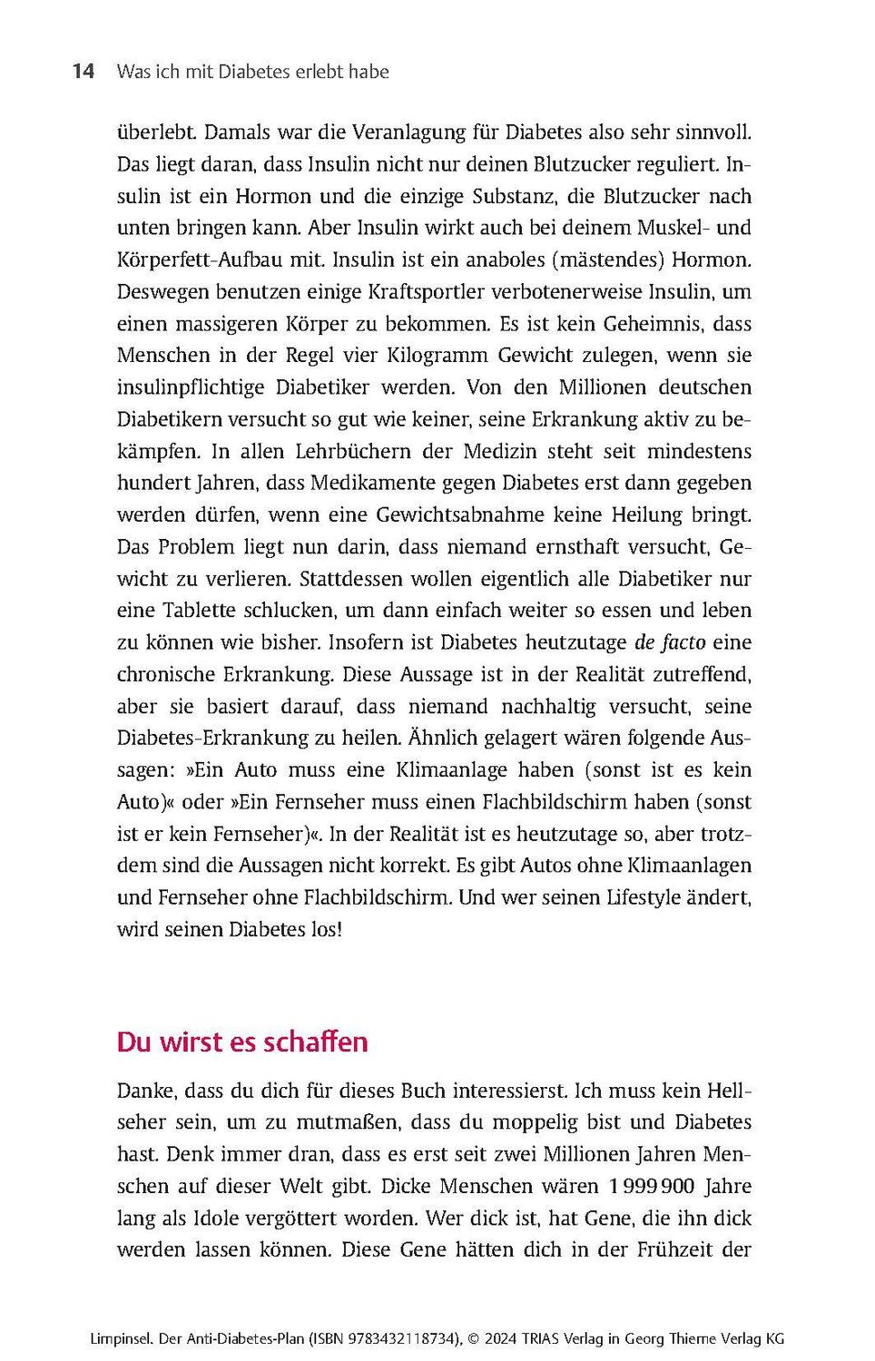 Bild: 9783432118734 | Der Anti-Diabetes-Plan | Rainer Limpinsel | Taschenbuch | 184 S.