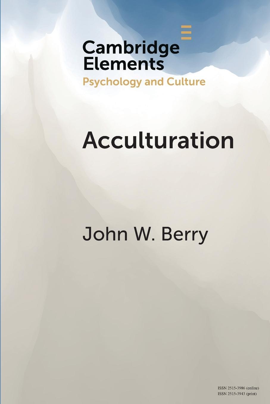 Cover: 9781108731096 | Acculturation | John W. Berry | Taschenbuch | Paperback | Englisch
