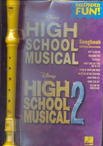 Cover: 9781423439974 | High School Musical 1 &amp; 2 Recorder ! Fun Pack | Recorder | Buch