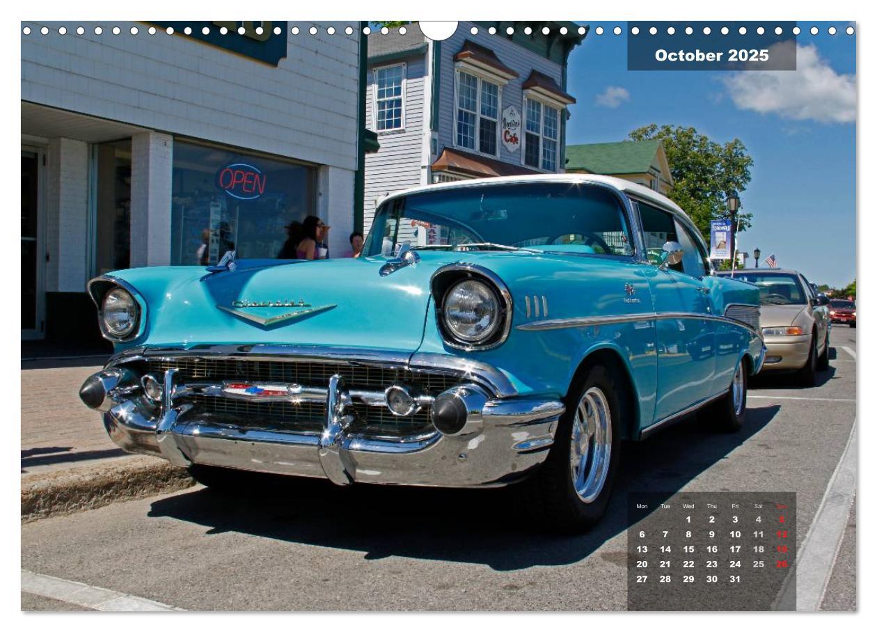 Bild: 9781325991105 | US Classic Cars (Wall Calendar 2025 DIN A3 landscape), CALVENDO 12...