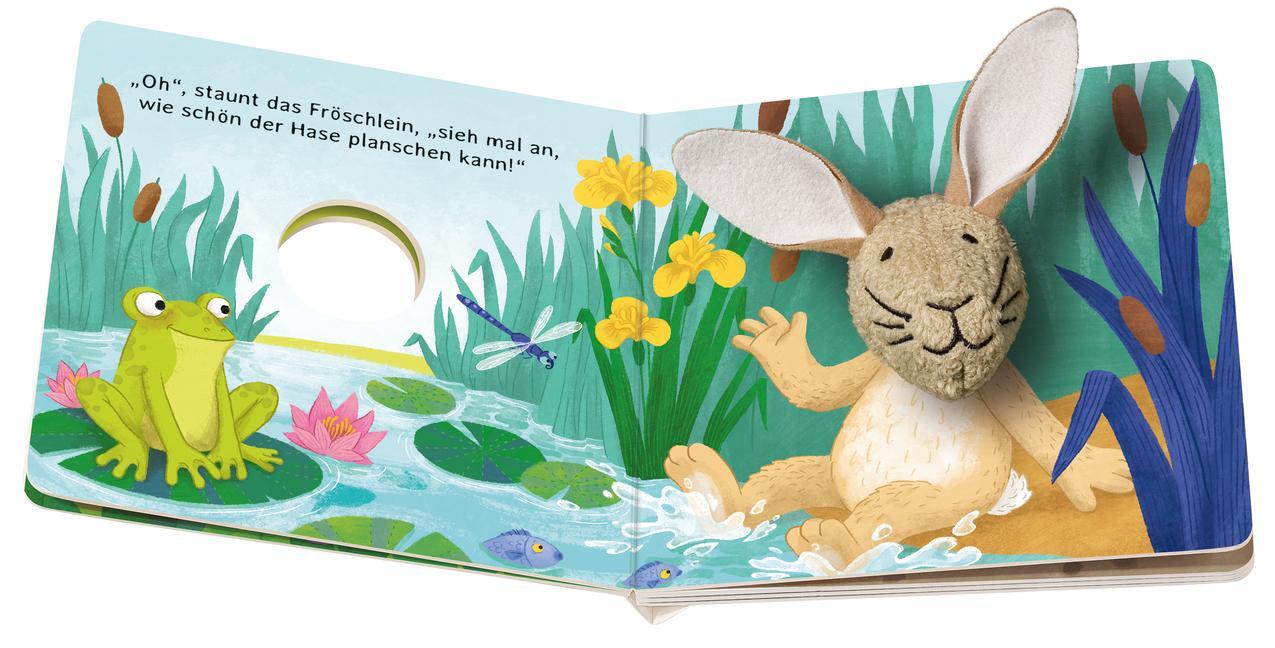 Bild: 9783473438976 | Mein liebstes Fingerpuppenbuch: Hallo, kleiner Hase! | Bernd Penners