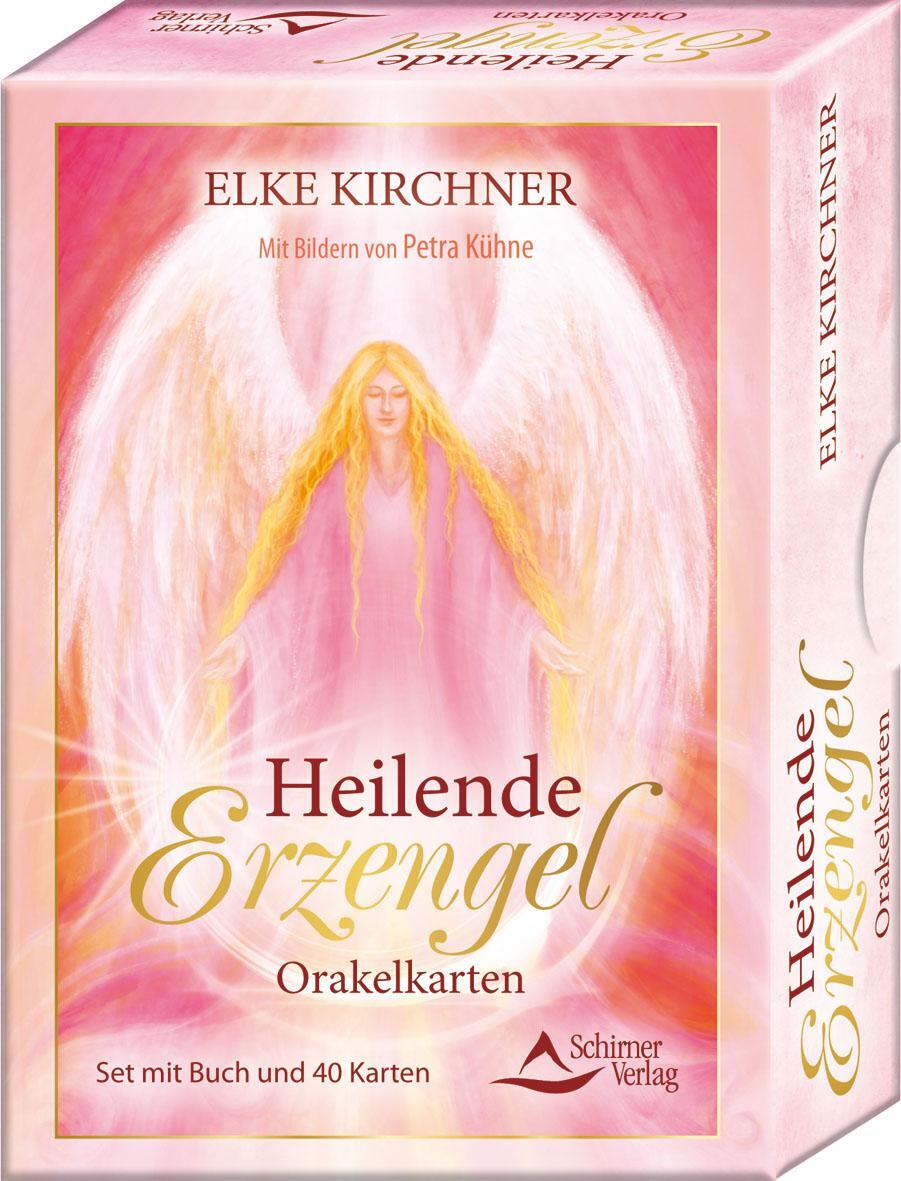 Cover: 9783843491969 | Heilende Erzengel - Orakelkarten | Set mit Buch und 40 Karten | Buch