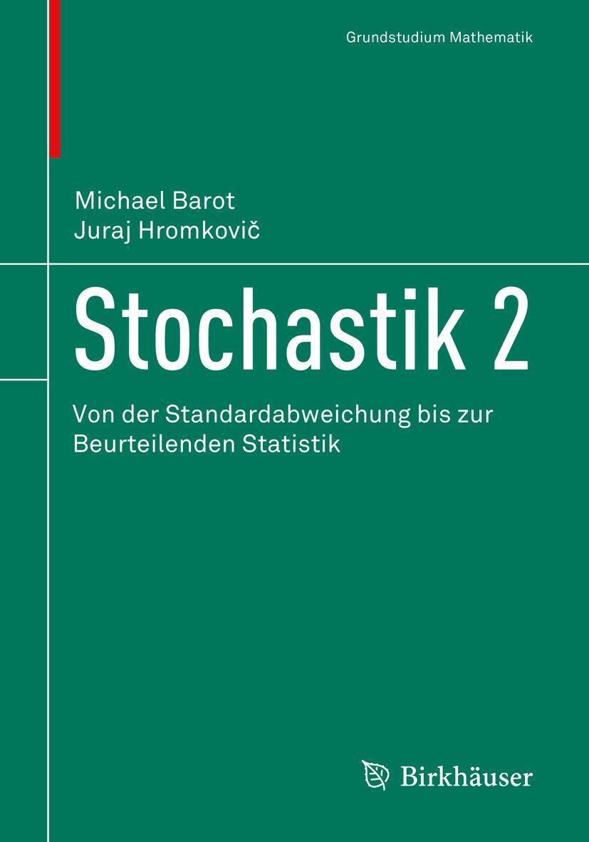 Cover: 9783030455521 | Stochastik 2 | Michael Barot (u. a.) | Taschenbuch | x | Deutsch