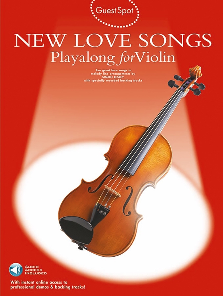 Cover: 9780711992658 | Guest Spot - New Love Songs | Guest Spot | Songbuch (Violin)