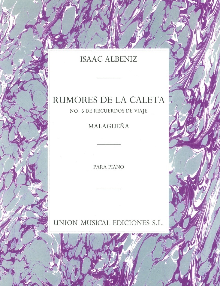 Cover: 9780711954779 | Rumores De La Caleta No. 6 Op. 71 | Isaac Manuel Albéniz | Buch