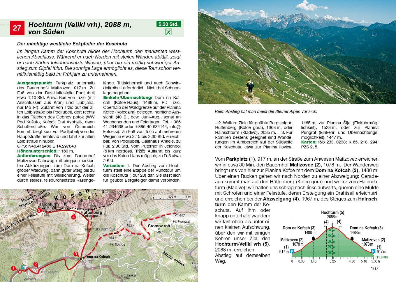 Bild: 9783763346615 | Karawanken und Steiner Alpen | 53 Touren mit GPS-Tracks | Helmut Lang