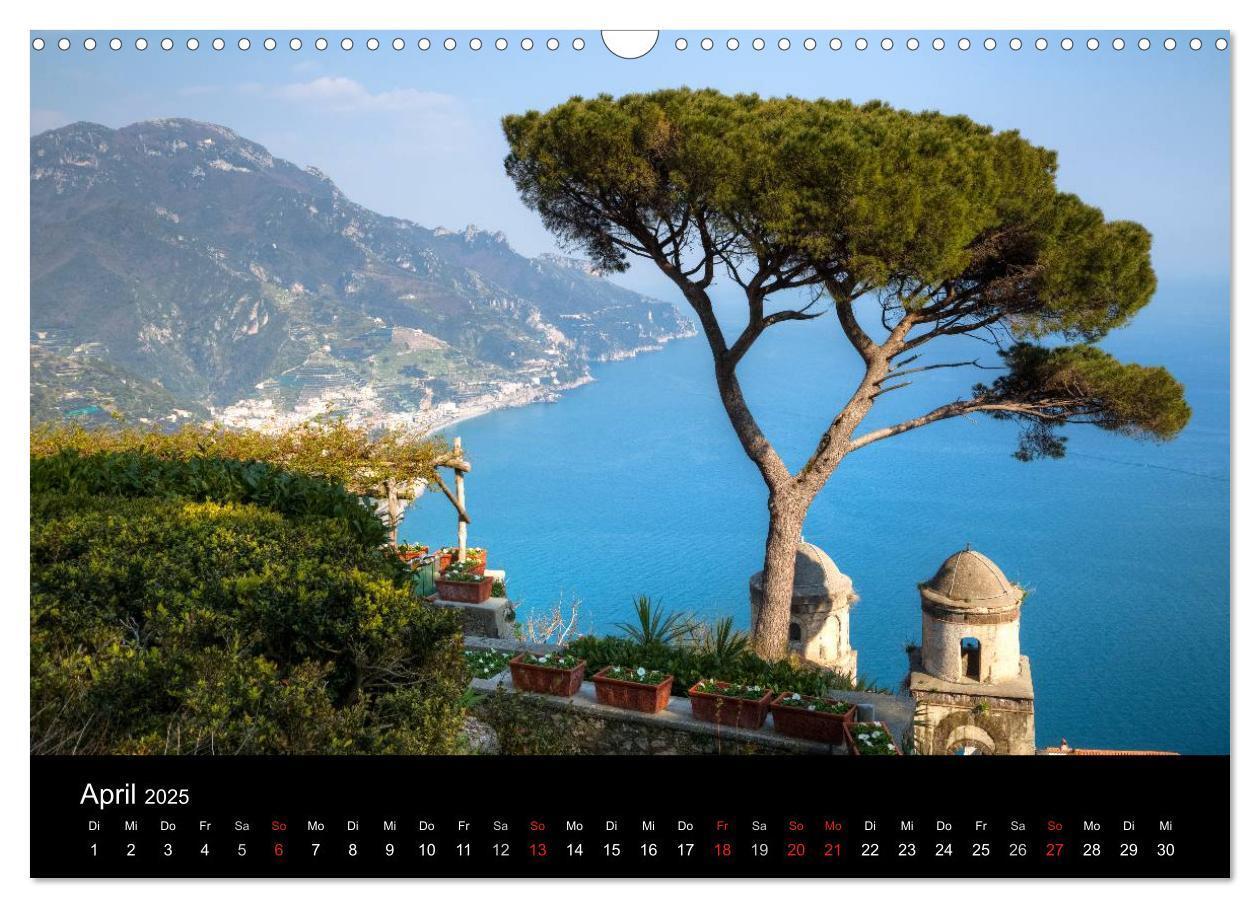 Bild: 9783435596034 | Amalfiküste und Capri (Wandkalender 2025 DIN A3 quer), CALVENDO...