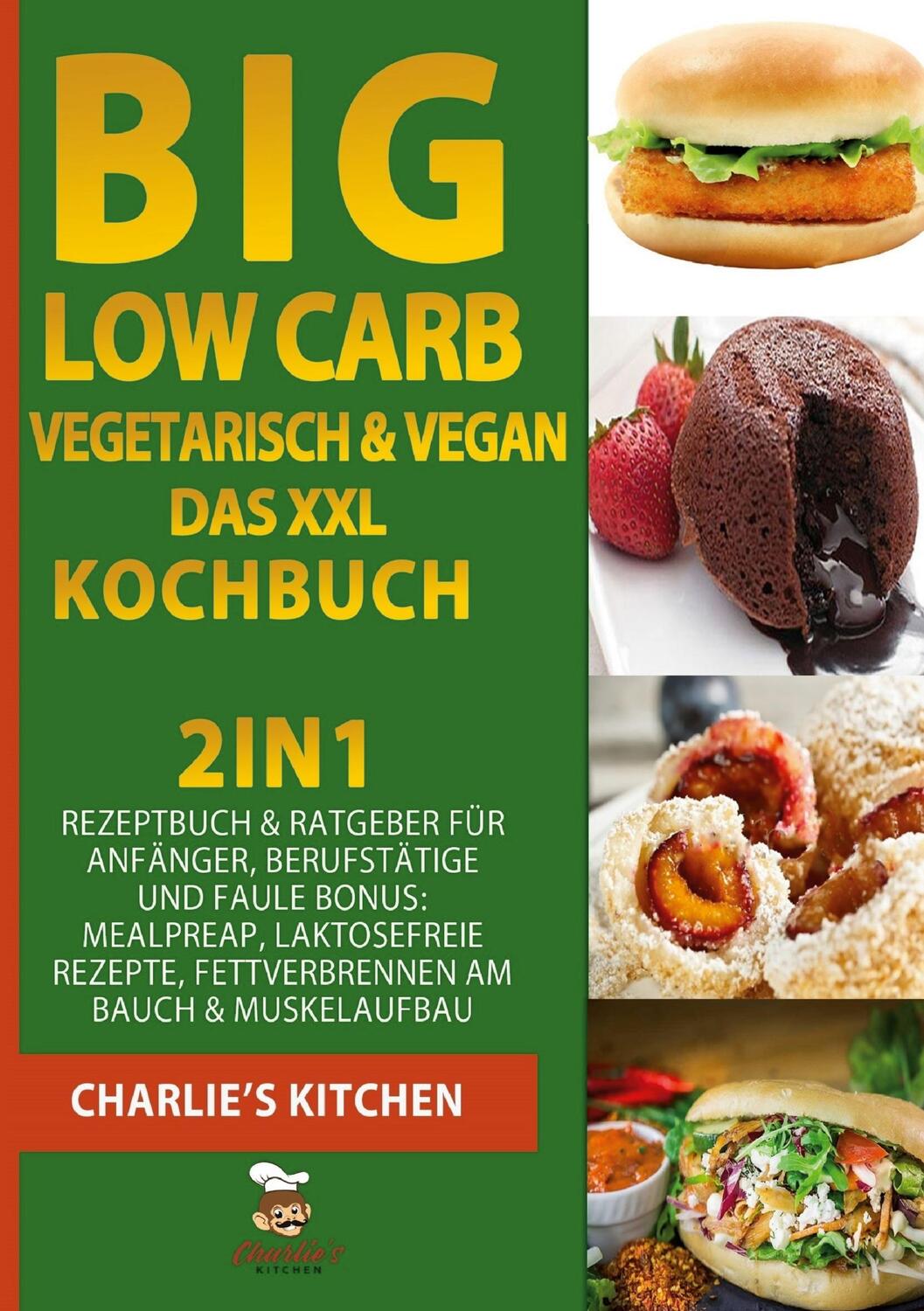 Cover: 9783751973465 | BIG Low Carb vegetarisch & vegan - Das XXL Kochbuch | Kitchen | Buch