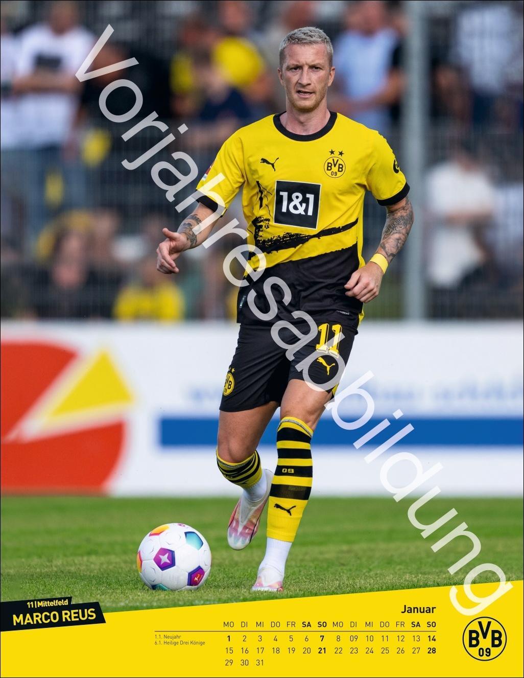 Bild: 9783756405435 | BVB Posterkalender 2025 | Heye | Kalender | Bundesliga Kalender Heye