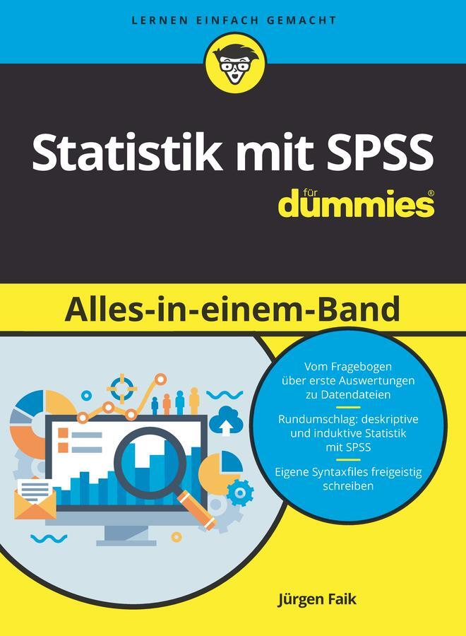 Cover: 9783527720682 | Statistik mit SPSS für Dummies Alles in einem Band | Jürgen Faik