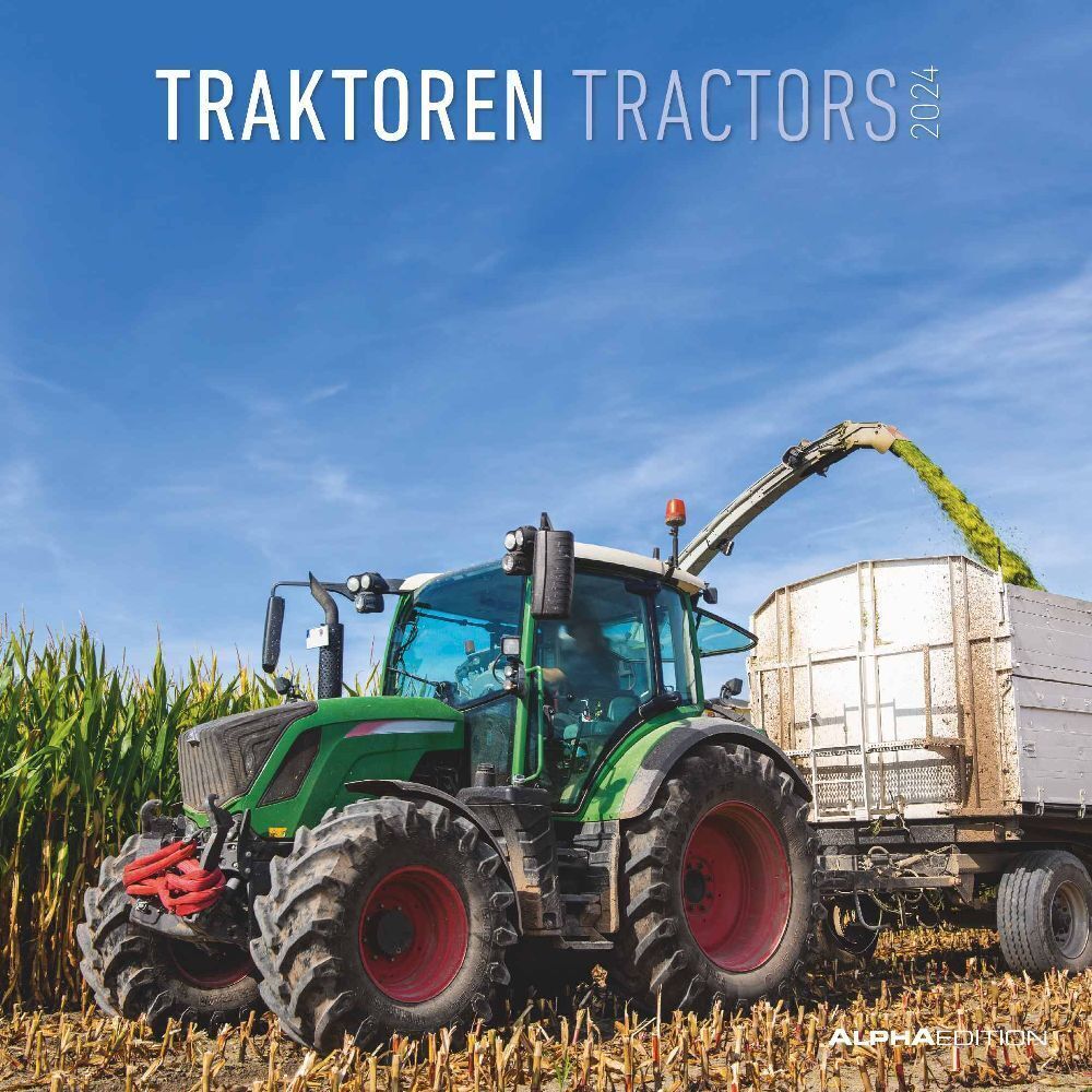 Cover: 4251732335748 | Traktoren 2024 - Broschürenkalender 30x30 cm (30x60 geöffnet) -...