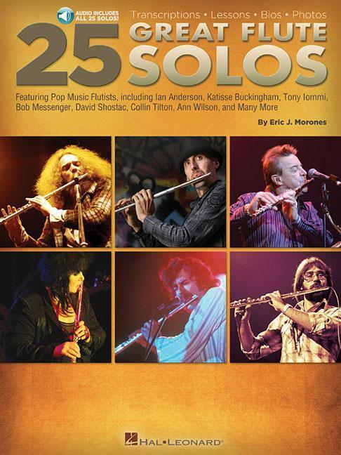 Cover: 9781495008733 | 25 Great Flute Solos: Transcriptions * Lessons * BIOS * Photos | Stück