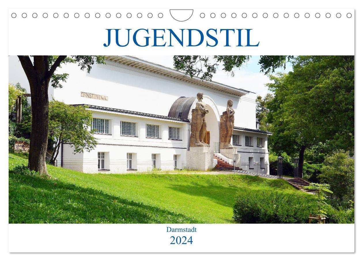 Cover: 9783383148163 | Jugendstil - Darmstadt (Wandkalender 2024 DIN A4 quer), CALVENDO...