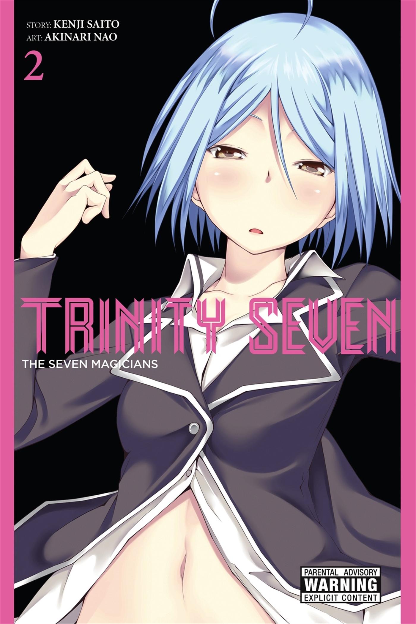 Cover: 9780316263672 | Trinity Seven, Volume 2 | The Seven Magicians | Kenji Saito | Buch