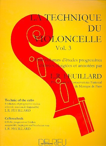 Cover: 9790231705393 | Technique du violoncelle Vol.3 | Louis R. Feuillard | Buch