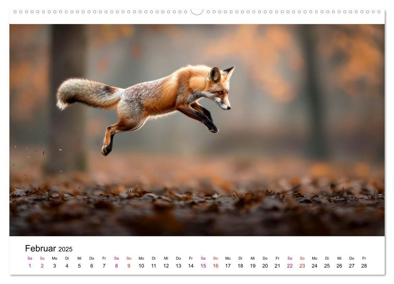 Bild: 9783383815447 | Fuchs - schöne Momente (hochwertiger Premium Wandkalender 2025 DIN...