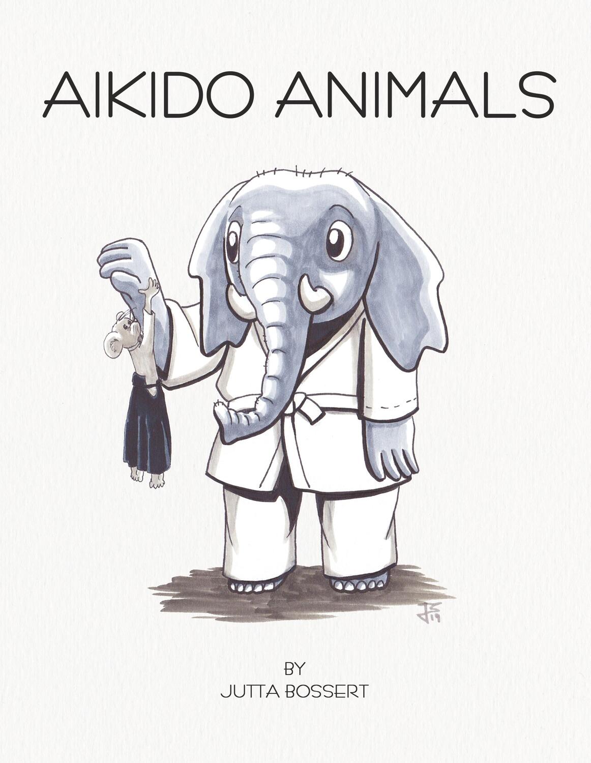 Cover: 9783347015692 | Aikido Animals | An illustrated safari through Aikido stereotypes