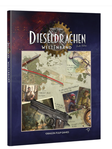 Cover: 9783911189019 | Dieseldrachen (2te Ed.) - Weltenband (inklusive Weltkarte A2)