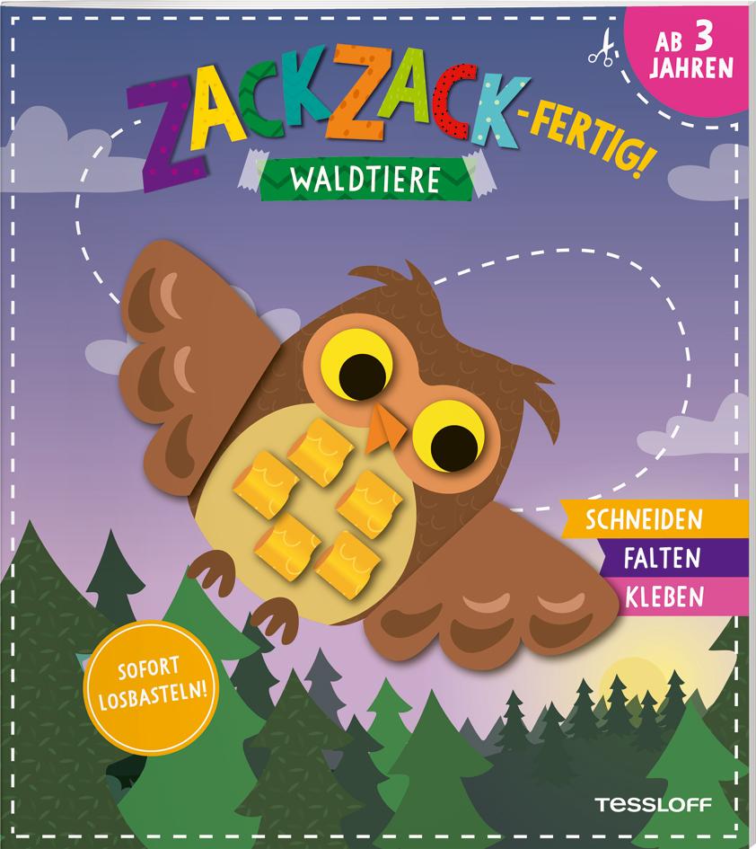 Cover: 9783788647094 | Zack, zack - fertig! Waldtiere | Carmen Eisendle | Broschüre | 32 S.