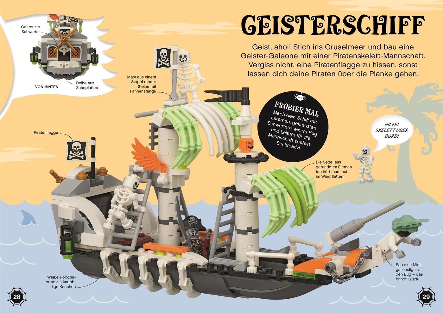 Bild: 9783831042029 | LEGO® Ideen Geister, Hexen, Gruselwesen | Julia March | Buch | 80 S.