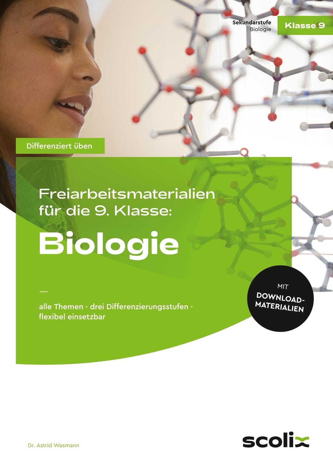 Cover: 9783403107361 | Freiarbeitsmaterialien 9. Klasse: Biologie | Astrid Wasmann | Bundle