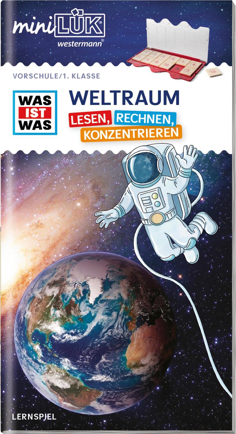 Cover: 9783072448314 | miniLÜK. Kindergarten/ Vorschule: WAS IST WAS WELTRAUM - Lesen,...