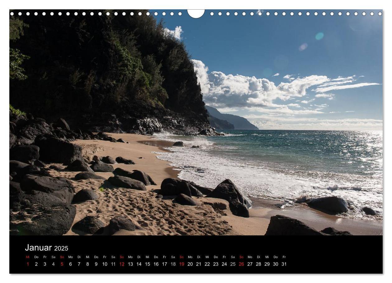 Bild: 9783435742967 | Hawaii - Kauai (Wandkalender 2025 DIN A3 quer), CALVENDO...