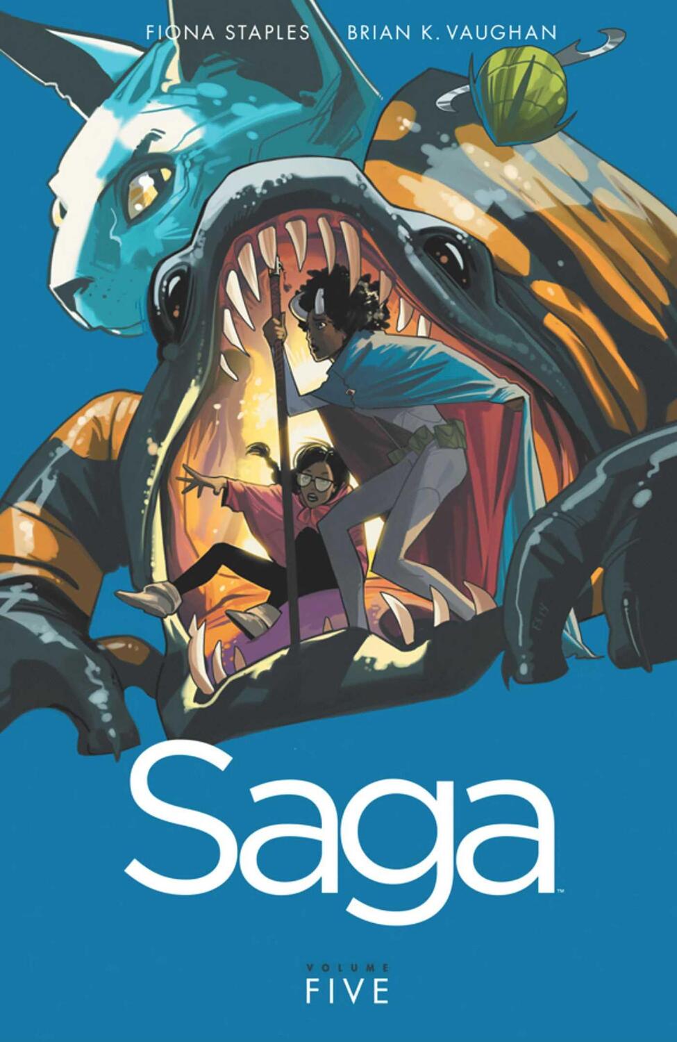 Cover: 9781632154385 | Saga Volume 5 | Brian K Vaughan | Taschenbuch | Englisch | 2015