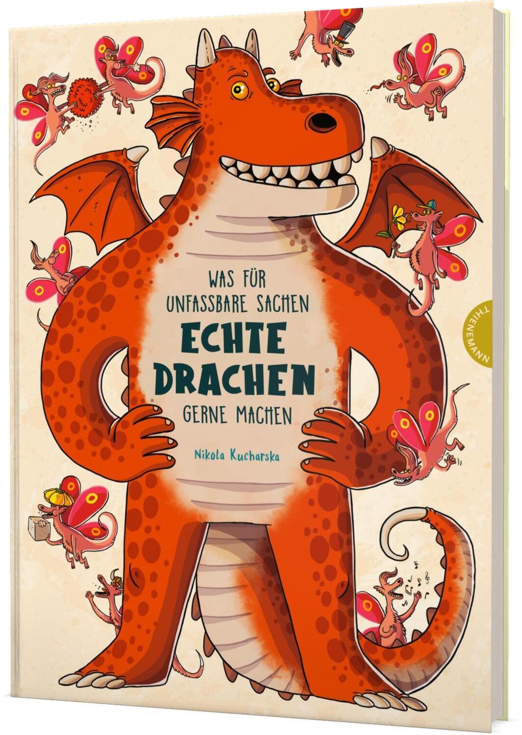 Cover: 9783522459822 | Was für unfassbare Sachen echte Drachen gerne machen | Kucharska