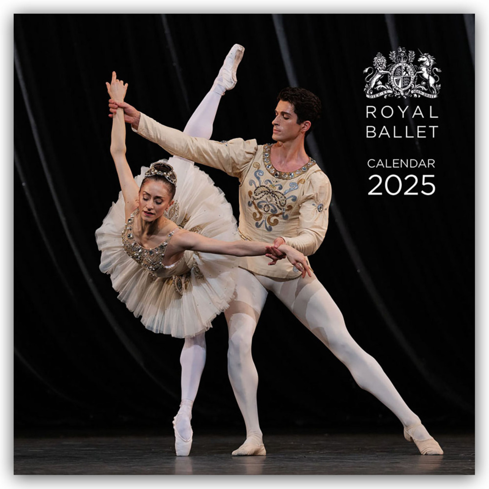 Cover: 9781529846591 | Royal Ballet - Königliches Ballett 2025 - Wand-Kalender | Calendar