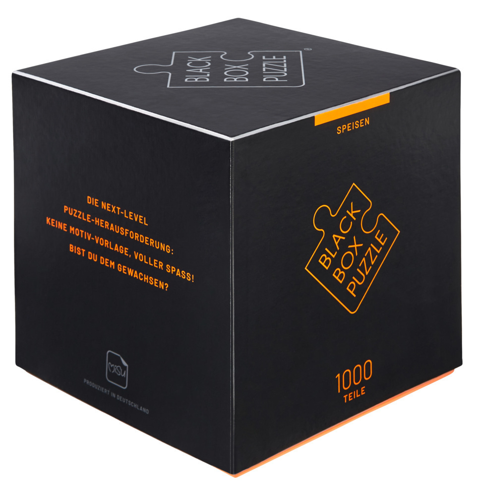 Cover: 4270002150348 | Black Box Puzzle Speisen (Puzzle) | Edition 2021 | Spiel | Deutsch