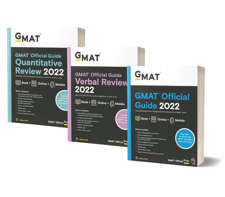 Cover: 9781119794011 | GMAT Official Guide 2022 Bundle: Books + Online Question Bank | Buch