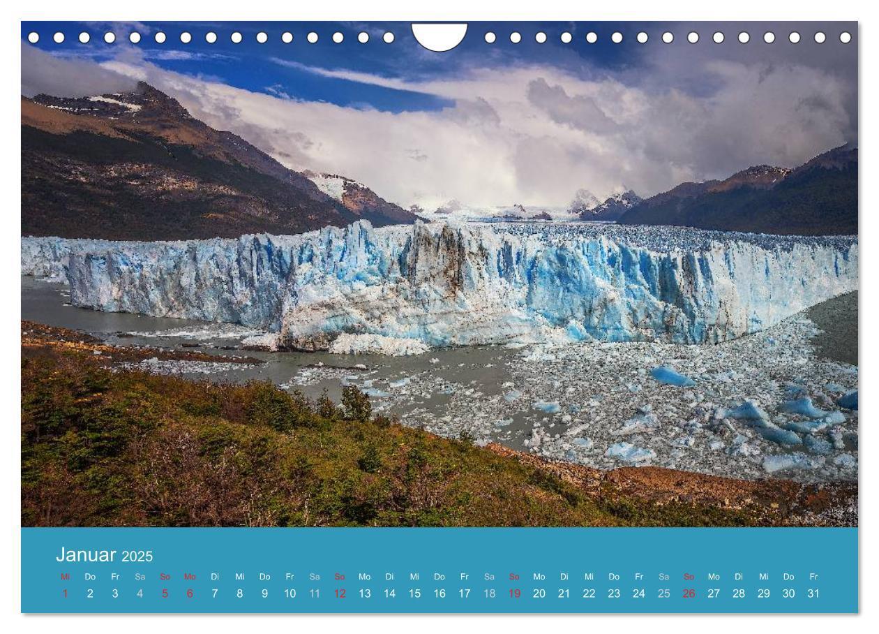 Bild: 9783435608430 | Farbenfrohes Patagonien (Wandkalender 2025 DIN A4 quer), CALVENDO...