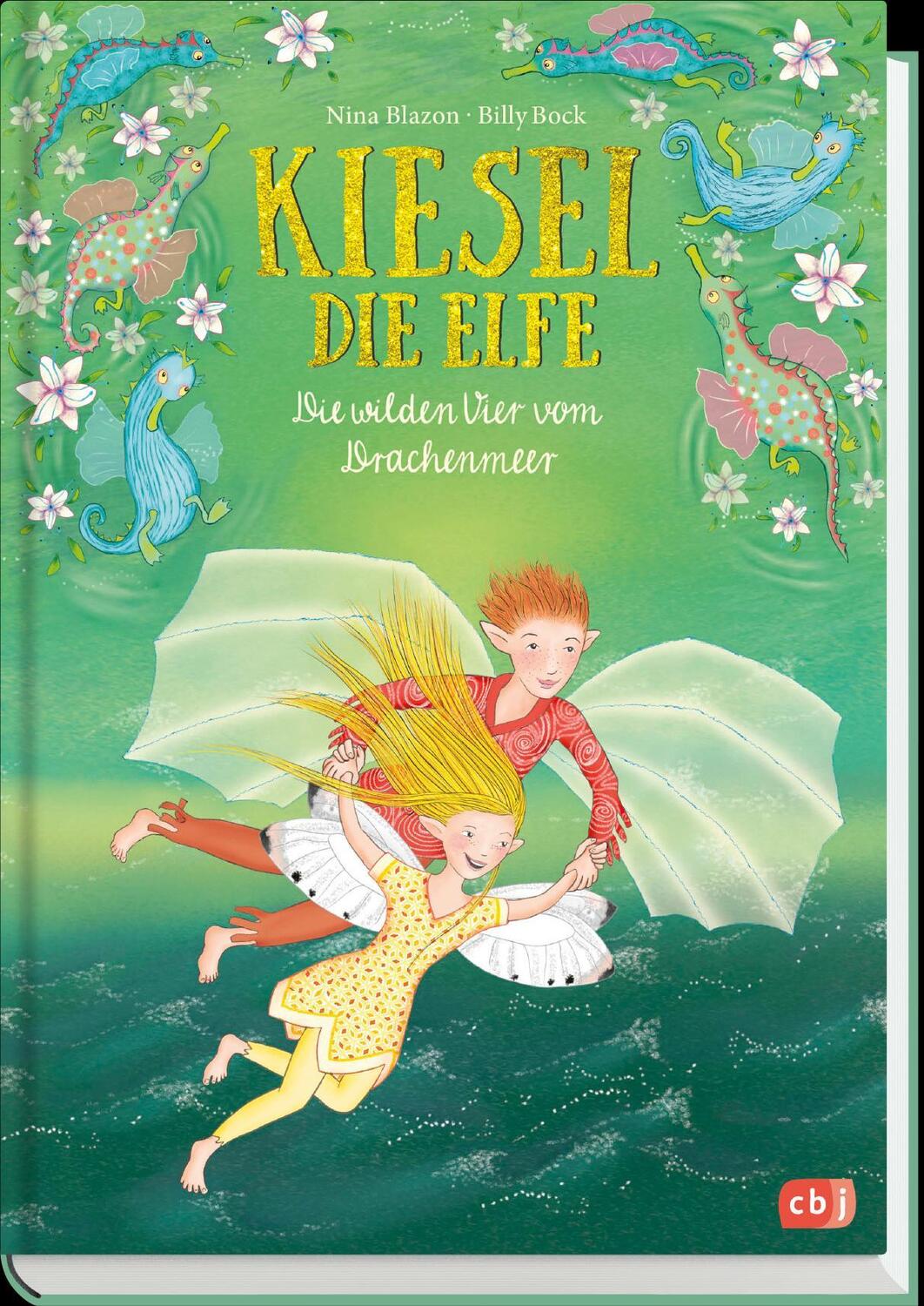 Bild: 9783570177105 | Kiesel, die Elfe - Die wilden Vier vom Drachenmeer | Mit Glitzercover