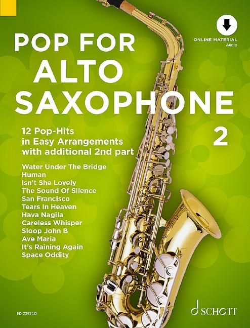 Cover: 9783795719623 | Pop For Alto Saxophone 2 | Broschüre | Pop for Alto Saxophone | 36 S.
