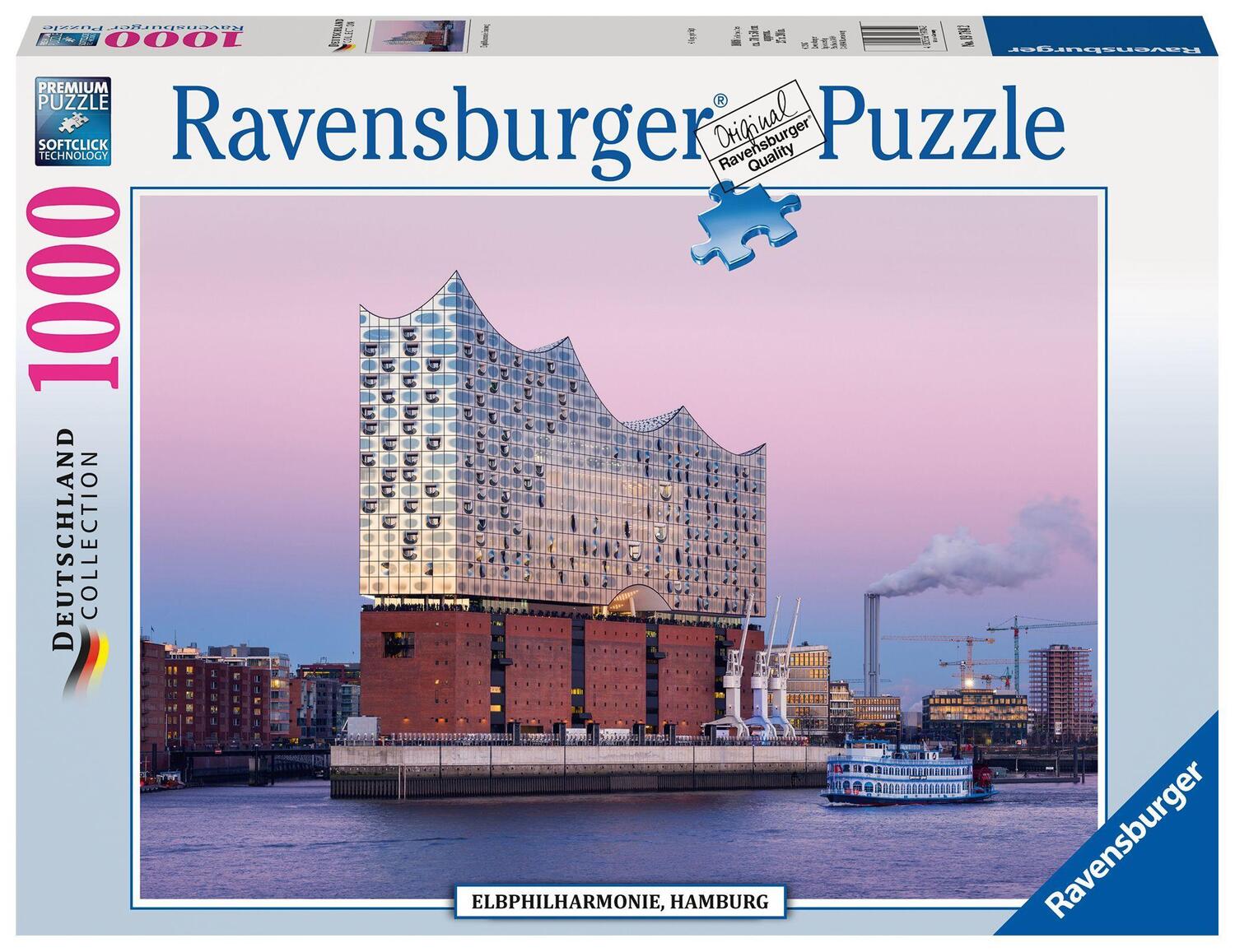 Cover: 4005556197842 | Elbphilharmonie Hamburg. Puzzle 1008 Teile | Spiel | Deutsch | 2017