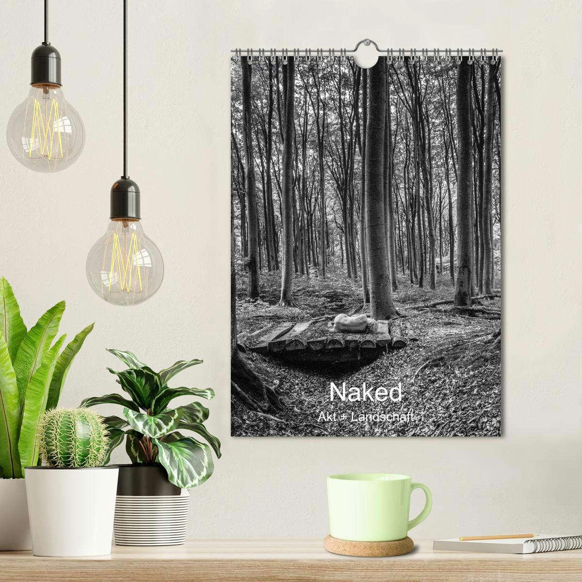 Bild: 9783435972241 | Naked: Akt + Landschaft (Wandkalender 2025 DIN A4 hoch), CALVENDO...