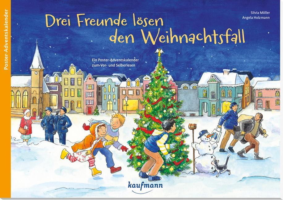 Cover: 9783780609496 | Drei Freunde lösen den Weihnachtsfall | Silvia Möller | Kalender