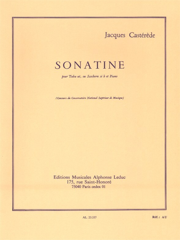 Cover: 9790046233371 | Sonatine | Jacques Castérède | Buch | Alphonse Leduc