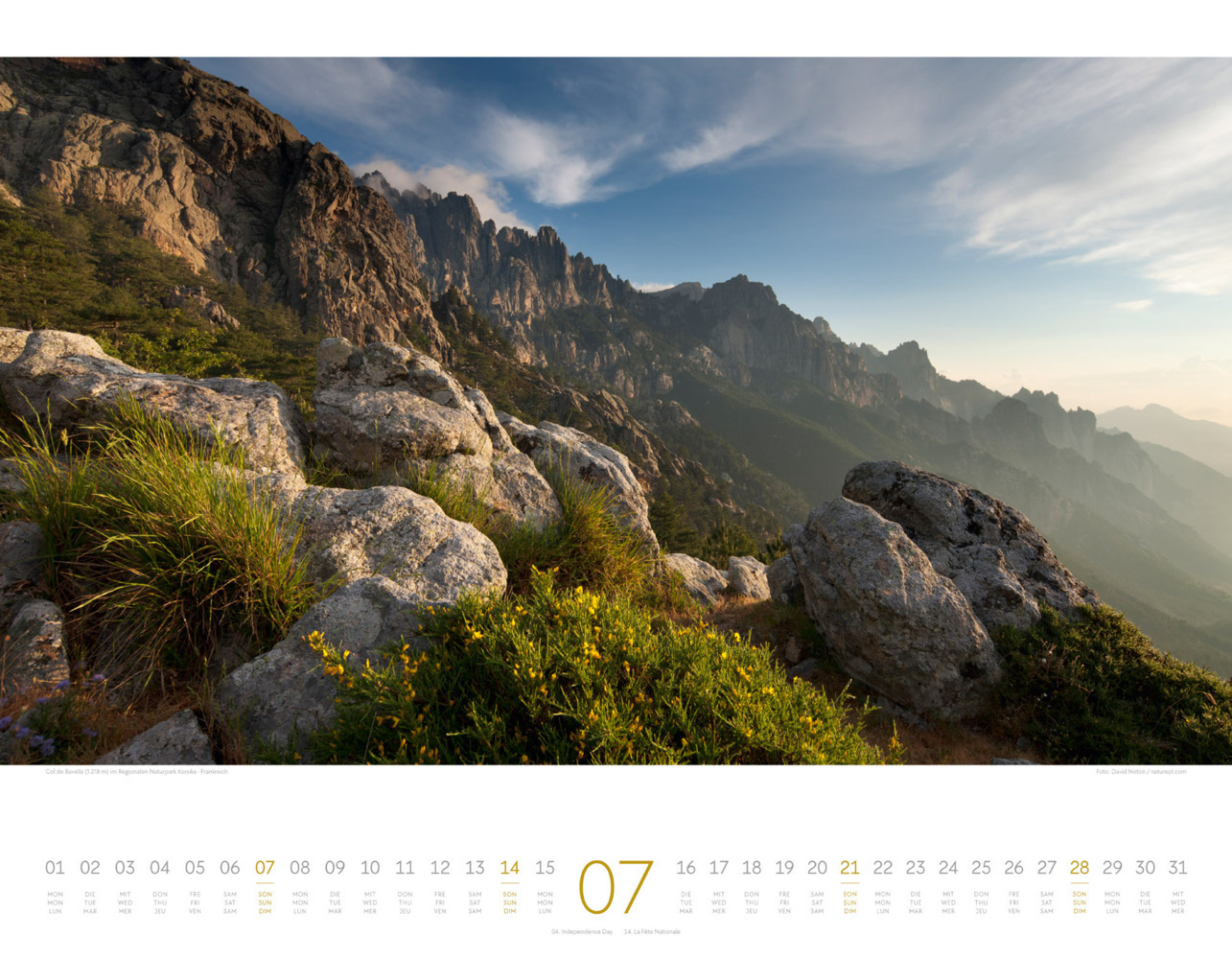 Bild: 9783838424460 | Bergwelten Europas - Jenseits der Alpen Kalender 2024 | Kunstverlag