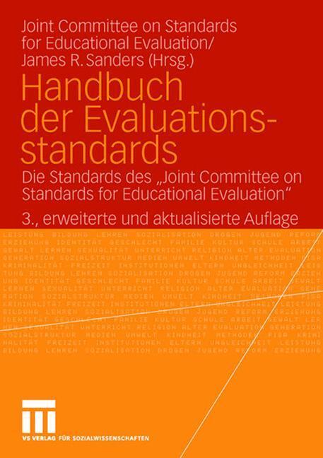 Cover: 9783531146720 | Handbuch der Evaluationsstandards | James R. Sanders | Taschenbuch