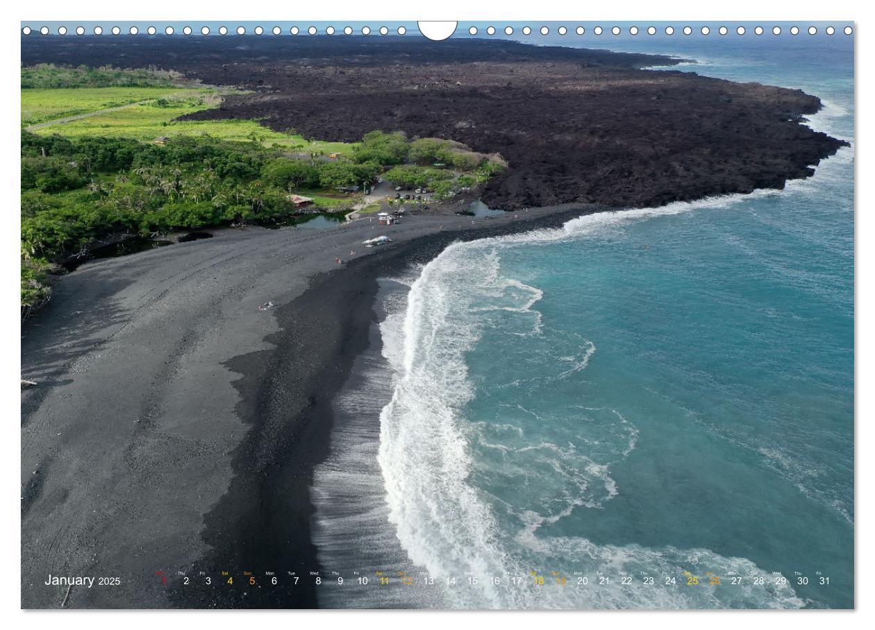 Bild: 9781325936618 | Hawaii, Maui and Big Island (Wall Calendar 2025 DIN A3 landscape),...