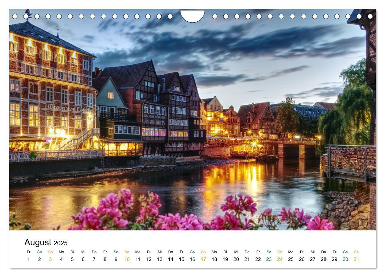 Bild: 9783435052868 | Lüneburg (Wandkalender 2025 DIN A4 quer), CALVENDO Monatskalender