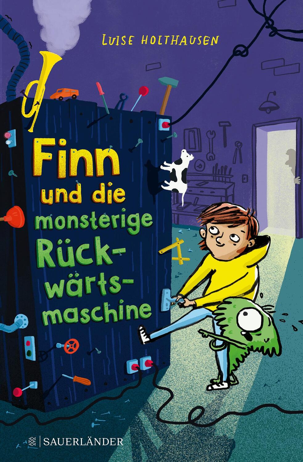 Cover: 9783737358804 | Finn und die monsterige Rückwärtsmaschine | Luise Holthausen | Buch