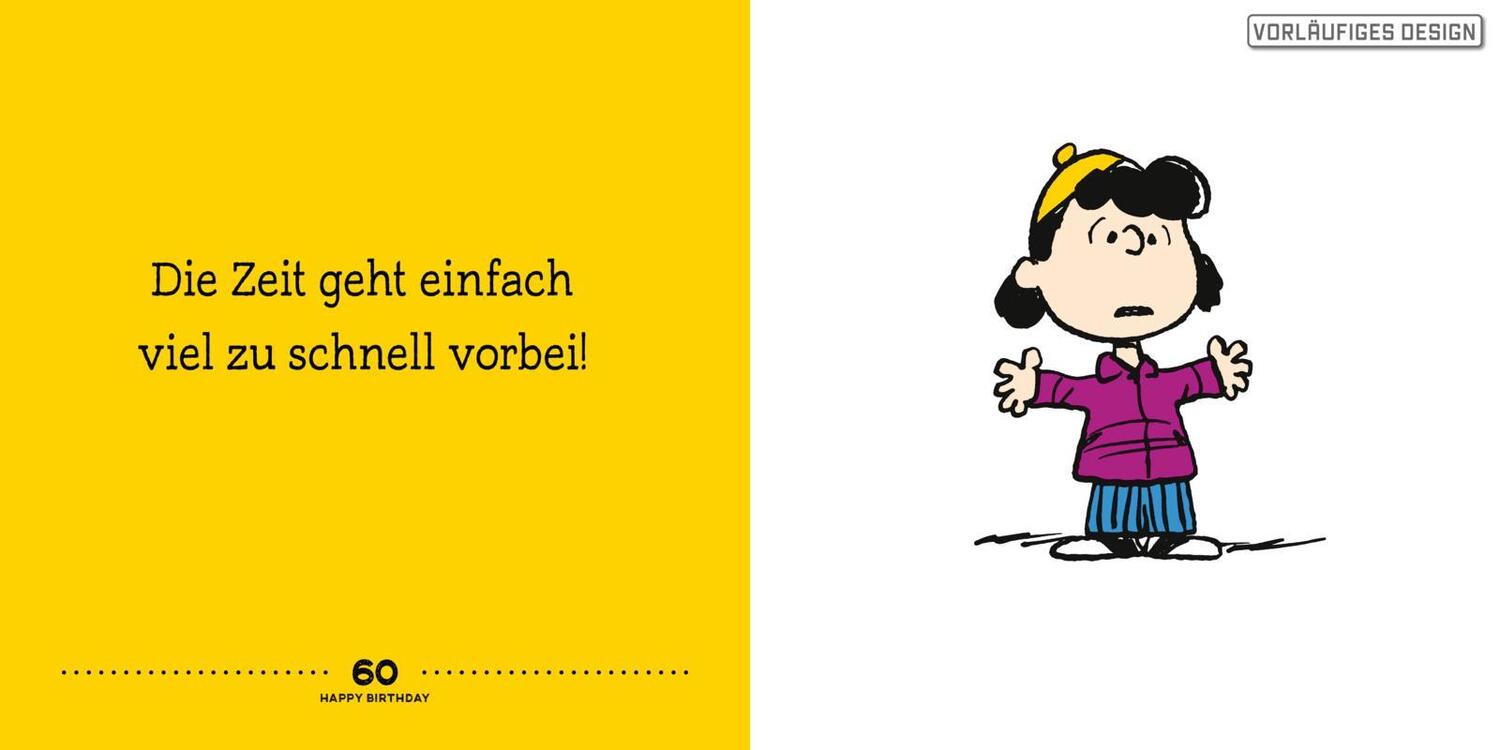 Bild: 9783830364344 | Peanuts Geschenkbuch: Happy Birthday zum 60. Geburtstag | Schulz