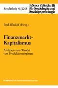 Cover: 9783531147390 | Finanzmarkt-Kapitalismus | Analysen zum Wandel von Produktionsregimen