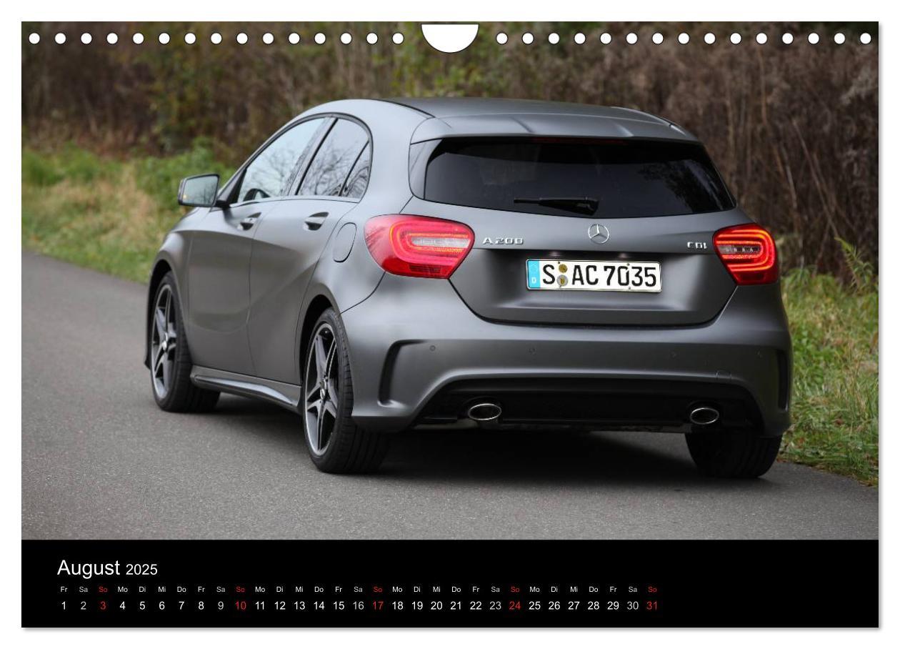 Bild: 9783435838394 | Mercedes-Benz A-Klasse (Wandkalender 2025 DIN A4 quer), CALVENDO...