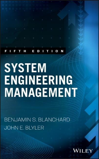 Cover: 9781119047827 | System Engineering Management | Benjamin S Blanchard (u. a.) | Buch