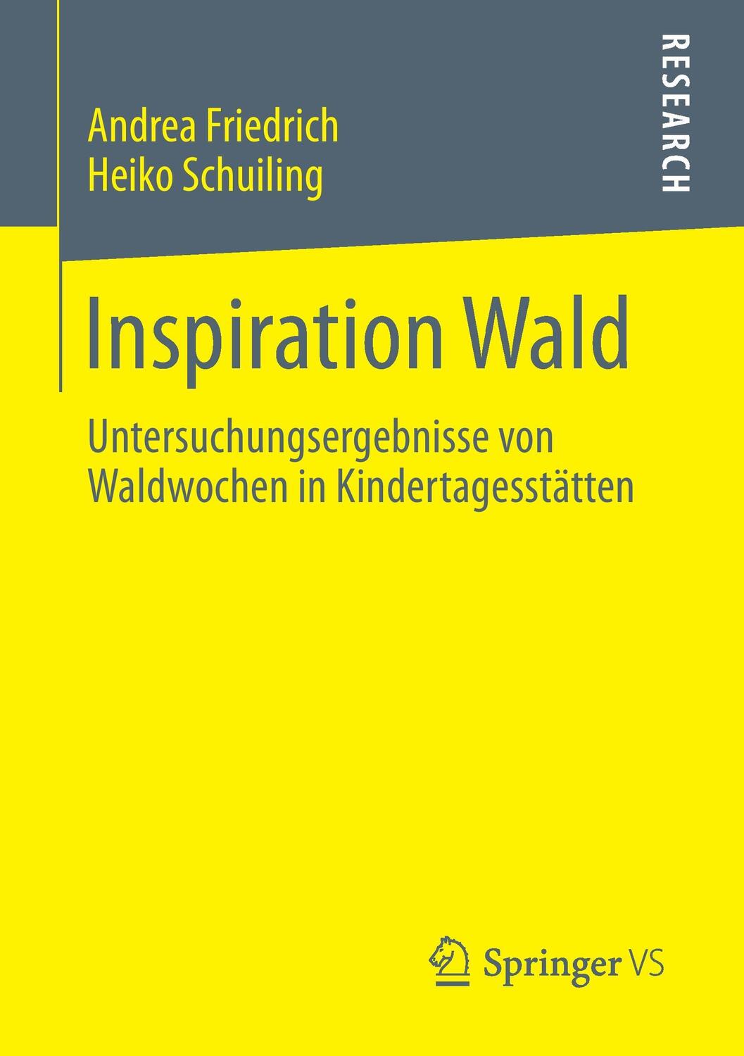 Cover: 9783658049058 | Inspiration Wald | Andrea Friedrich (u. a.) | Taschenbuch | Deutsch